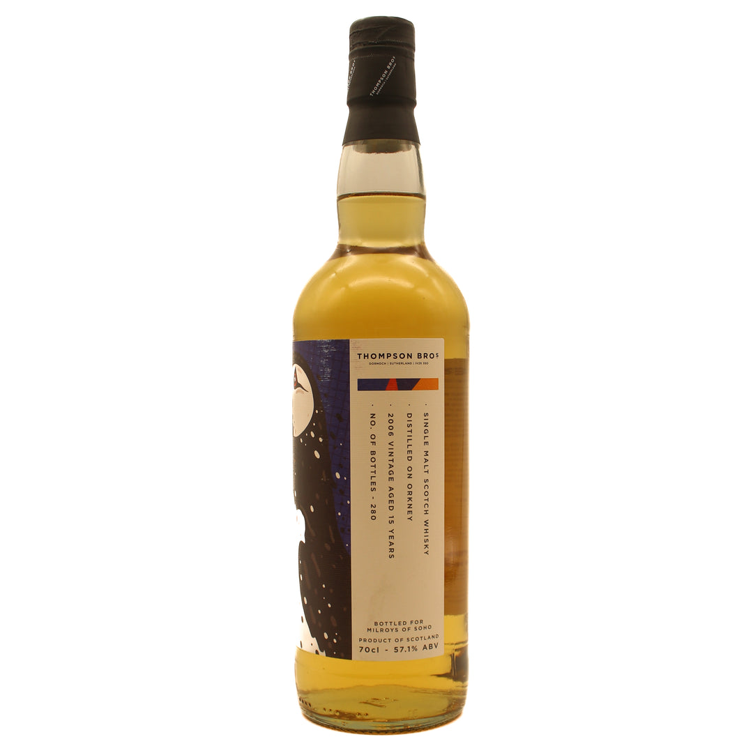 Orkney 15 Year Old / 2006 / Thompson Bros x Milroy's / 57.1%abv / 70cl