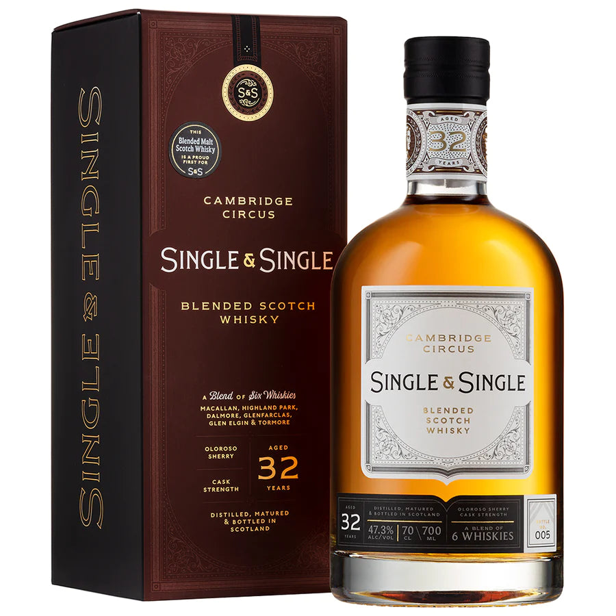 Cambridge Circus 32 Year Old / 1988 / Single & Single / 47.3%abv / 70cl