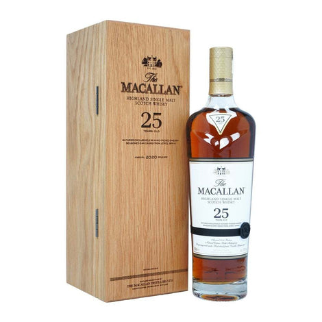 Macallan 25 Year Old / Sherry Oak 2020 Release / 43%abv / 70cl