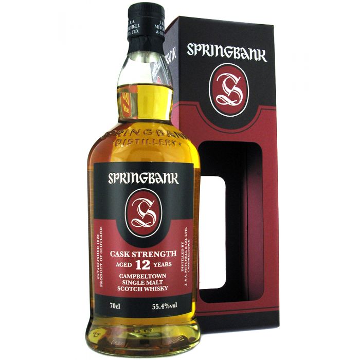 Springbank 12 Year Old / Cask Strength / 55.4% / 70cl